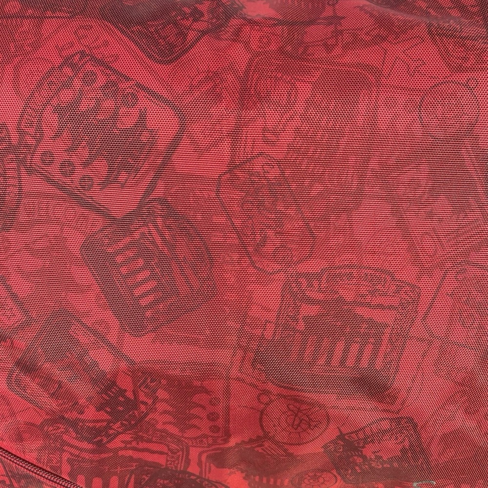 Samantha Brown Red Travel Weekender Tote Bag Carry On Places Print 23" - Picture 6 of 12